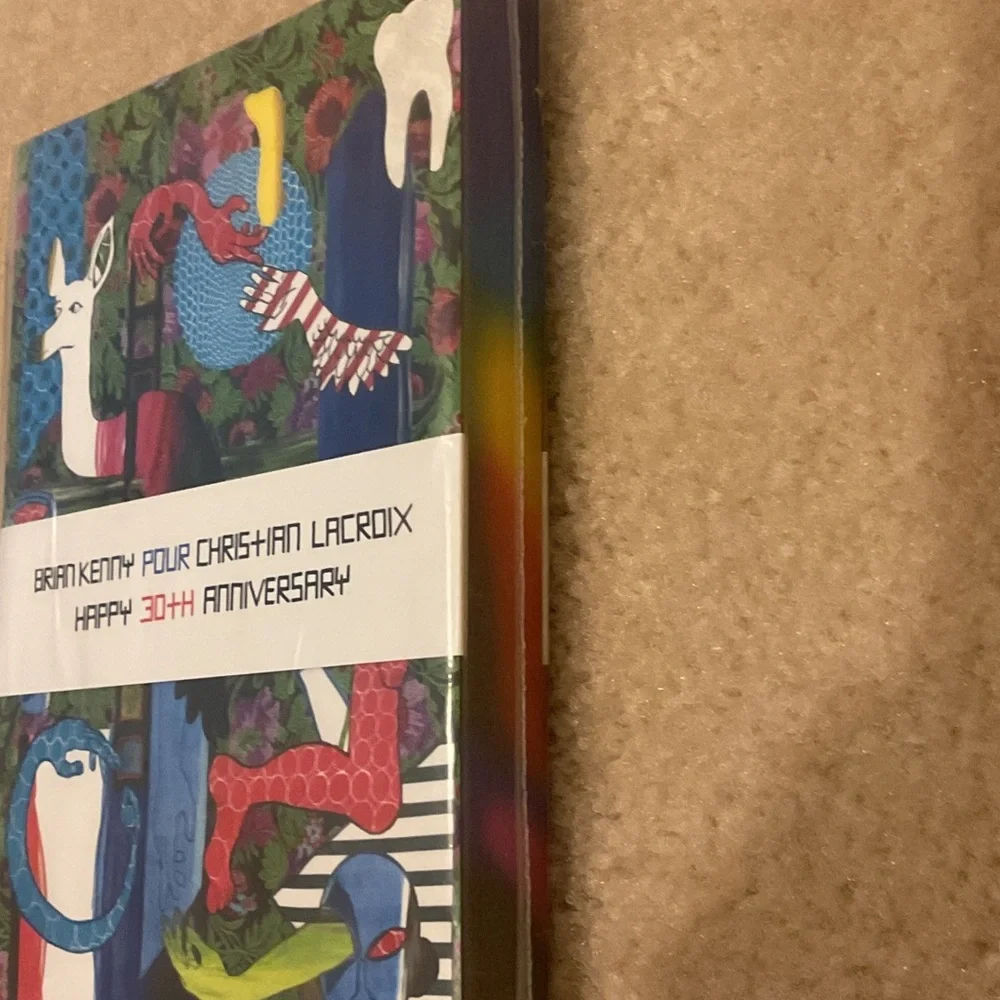 RARE Christian Lacroix Vibrant LIMITED Anniversary Art Print